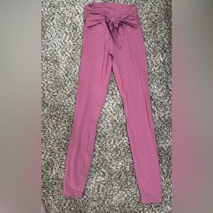 Lululemon tie waist leggings